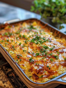 Dump Potato Casserole Crockpot Recipe