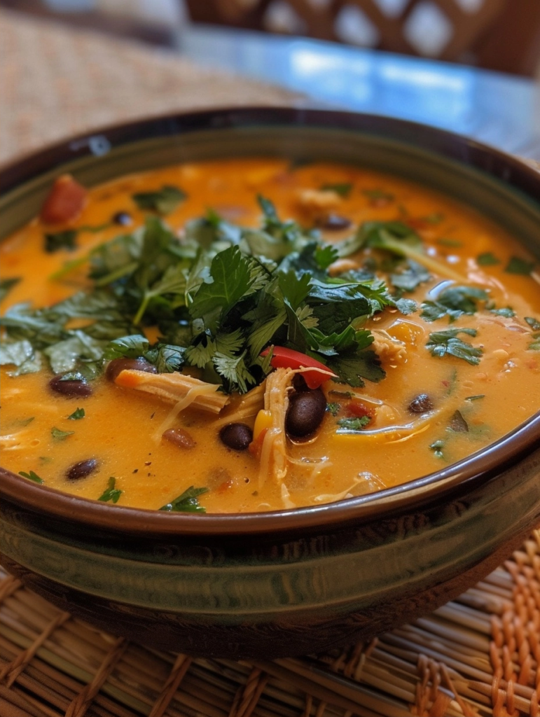 Cheesy Chicken Taco Soup: The Ultimate Crockpot Comfort